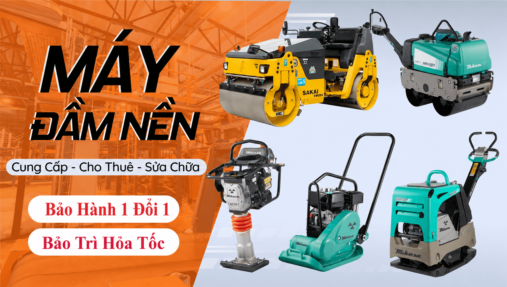 Máy đầm nền
